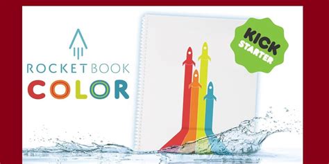 Kickstarter for The Rocketbook Color Notebook: 'The Internet of Crayons ...