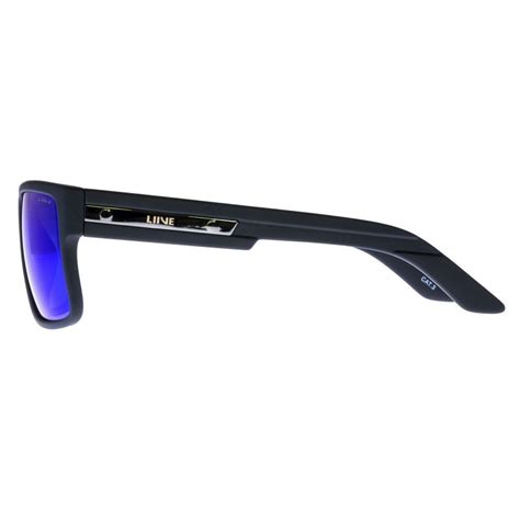 Liive Vision Sunglasses Truth Mirror Polarized Matt Black Au