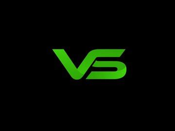 Premium Vector | Vs logo design