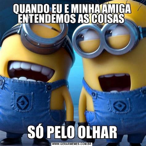 Quando Eu E Minha Amiga Entendemos As Coisas S Pelo Olhar