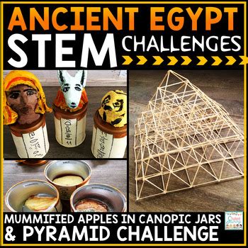 Ancient Egypt STEM STEAM Challenges Cross Curricular Challenges For