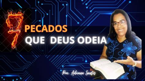 7 PECADOS QUE DEUS ODEIA YouTube