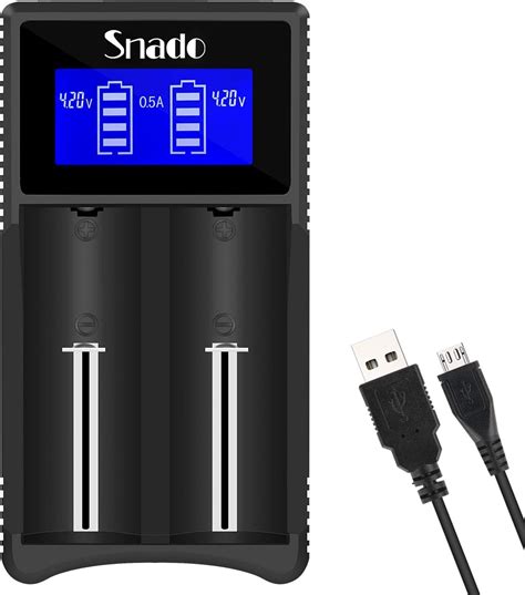 Intelligent Charger Snado LCD Display Universal Smart Charger For