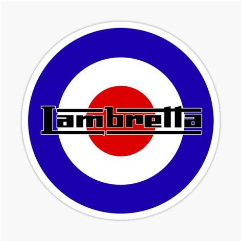 "Lambretta Logo" Sticker for Sale by murnigo | Redbubble