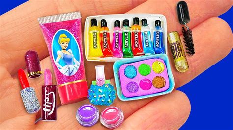 Barbie Doll Makeup DIY Miniature Crafts For Barbie Dollhouse | atelier ...