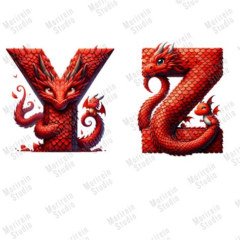 Dragon Alphabets And Numbers Clipart 36 Png Dragon Alpha Clipart