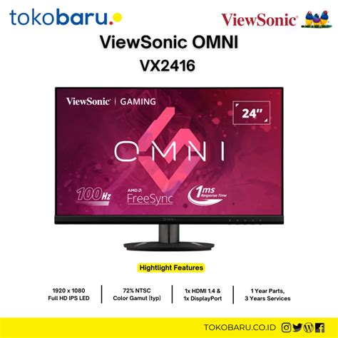 Viewsonic Omni Vx2416 Monitor