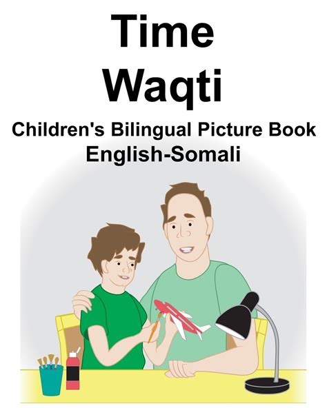 English Somali Timewaqti Childrens Bilingual Picture Book Paperback