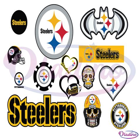 Pittsburgh Steelers Bundle Svg Digital File Pittsburgh Steelers Logo Svg