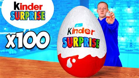 Géant Kinder Surprise Comment faire le plus grand du monde DIY Kinder