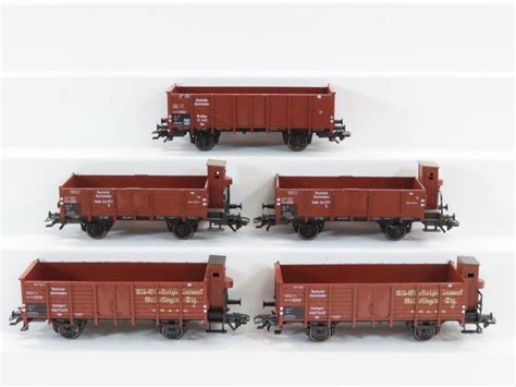 Märklin H0 4795 4696 94268 Freight carriage 5x 2 axle Catawiki