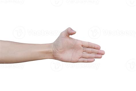 Male Hand Gestures Isolated 10870302 Png