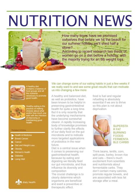 Write health, nutrition and diet article for blog by Nutritionist_27