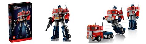 LEGO nyár Érkezik Optimusz fővezér a Transformers rajongók nagy