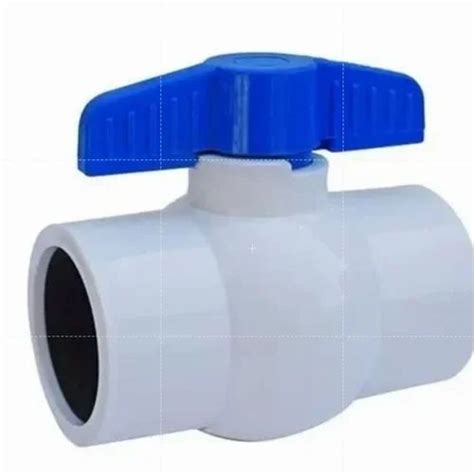 White Pvc Ball Valve At Rs 25 Piece In Mumbai ID 2853676954155