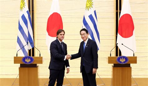 Kishida y Lacalle lanzan el Comité Conjunto Japón Uruguay para la