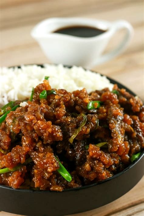 Easy Crispy Mongolian Beef Scrambled Chefs