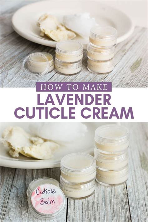 How To Take Care Of Your Cuticles With This Easy Homemade Cuticle Cream Recipe Using Lavender