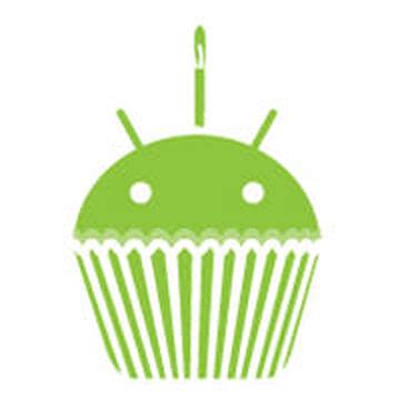 Android Cupcake Home Screen