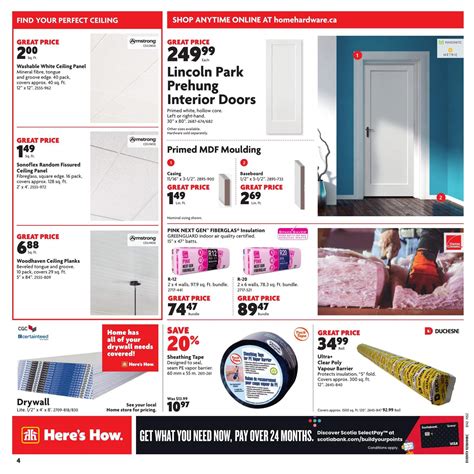 Home Hardware Building Centre Atlantic Flyer May 2 To 8