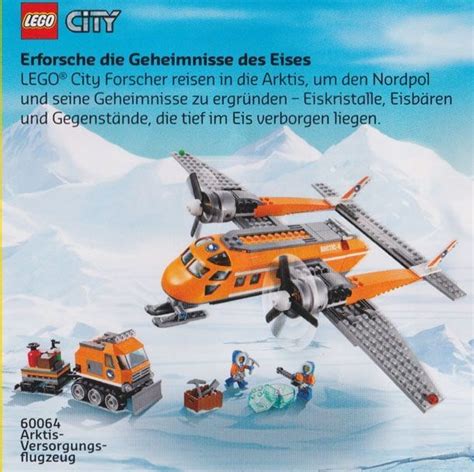 Erste Details Zum Lego® City Arktis Versorgungsflugzeug 60064