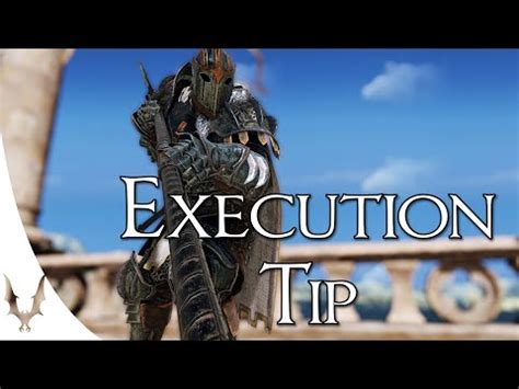 For Honor Something You Didn T Know About EXECUTIONS YouTube