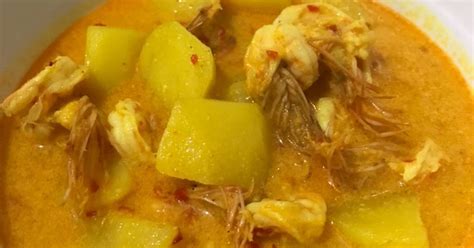 Resep Kari Gulai Kentang Udang Simple Oleh Marytha Tjhia Cookpad