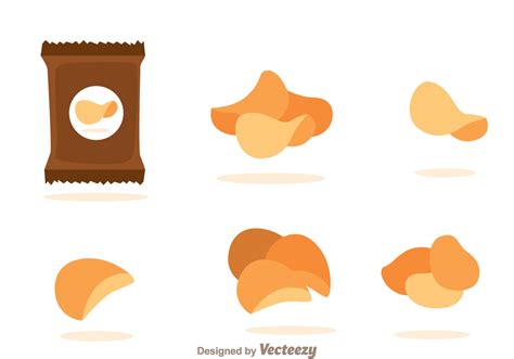 Potato Chips Vectors Vector Art At Vecteezy