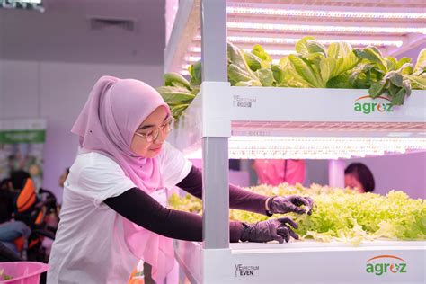 Agroz Edufarm In City Dibuka Di Aeon Alpha Angle Ladang Sayur Yang