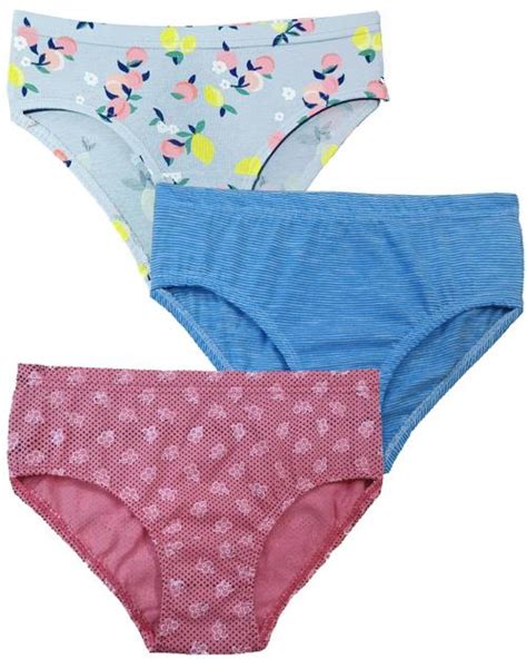 Buy Ucare Girls Multicolor Printed Cotton Pack Of 3 Hipster Panties 15 Years 16 Years Online