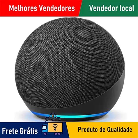 Alexa Echo Dot Gera O Caixa De Som Inteligente Original Casa Moderna