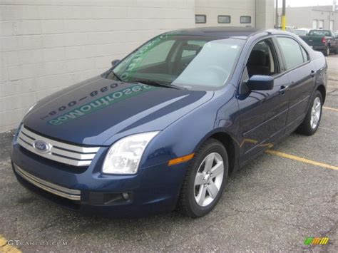 Dark Blue Pearl Metallic Ford Fusion Se V Photo