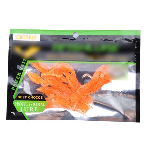 Mgaxyff Soft Crawfish Fishing Lures4pcs 6 Colors Silicone Soft