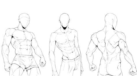 How To Draw A Male Body Step By Step Real Time Youtube