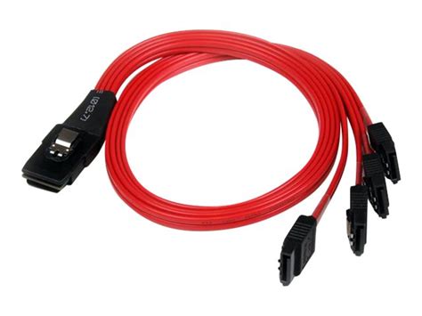 Startech 50cm SFF 8087 Naar 4x SATA 0 5m 7 Pins Serial ATA Stopcontact