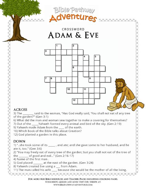 Adam And Eve Word Search Letter Words Unleashed