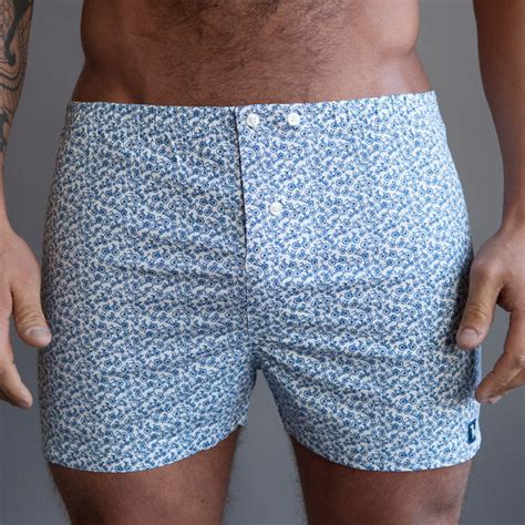 Boxer Shorts Slim Fit For Men Blade Blue