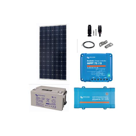 Kit Solaire Autonome W V Va Complet Mat Riels Victron Energy