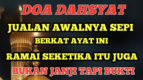 PENARIK PEMBELI DARI SEGALA PENJURU ARAH DOA AMPUH PELARIS DAGANGAN