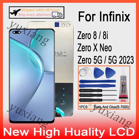 Original LCD For Infinix Zero 8 X687 8i X687B Zero 5G 2023 X Neo Pro