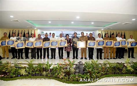 17 Pemda Di Sumatera Utara Terima Piagam WTP AnalisaDaily