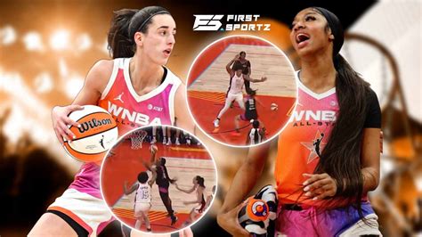 Watch Caitlin Clark To Angel Reese Assist Goes Viral As Wnba All Stars