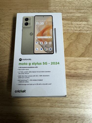 Moto G Stylus 5G 2024 128 GB Caramel Latte Only For Cricket