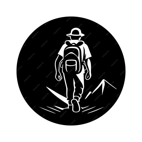 Premium Vector Hiking Outdoor Adventure Logo Vector Template