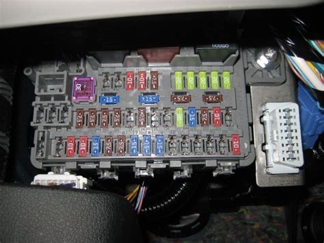 Honda Civic Fuse Box Diagram