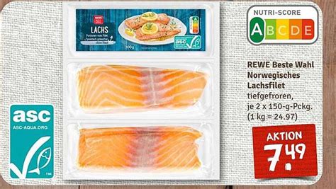 Rewe Beste Wahl Norwegisches Lachsfilet Angebot Bei Nahkauf Prospekte De