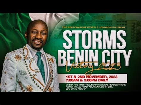 Victory Crusade Benin City Apostle Johnson Suleman Day