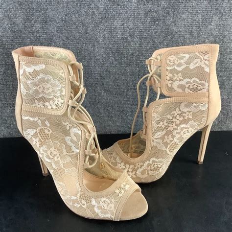 Liliana Shoes Liliana Barbara 22 Nude High Heel Ankle Boots New In Box Poshmark