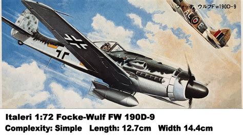 Italeri Focke Wulf Fw D Kit Review Youtube