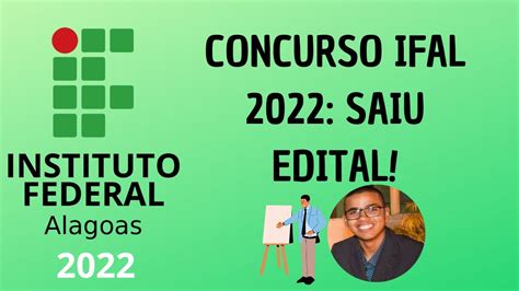 Edital Concurso Do Ifal Saiu An Lise Do Conte Do N Vel M Dio E Banca